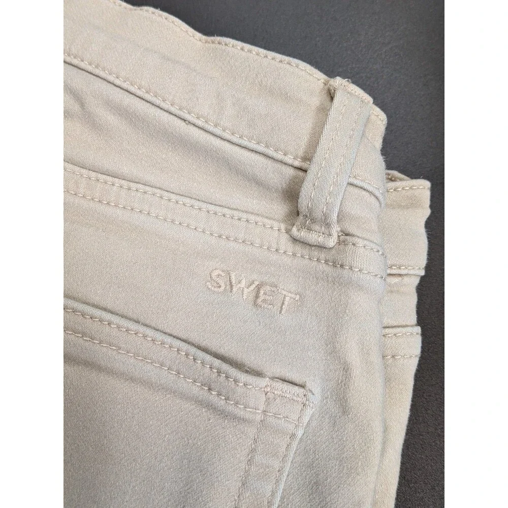 SWET Tailor‎ Men's Skinny Pants Light Beige 26x30 (Tag 29x32) Stretch Jean